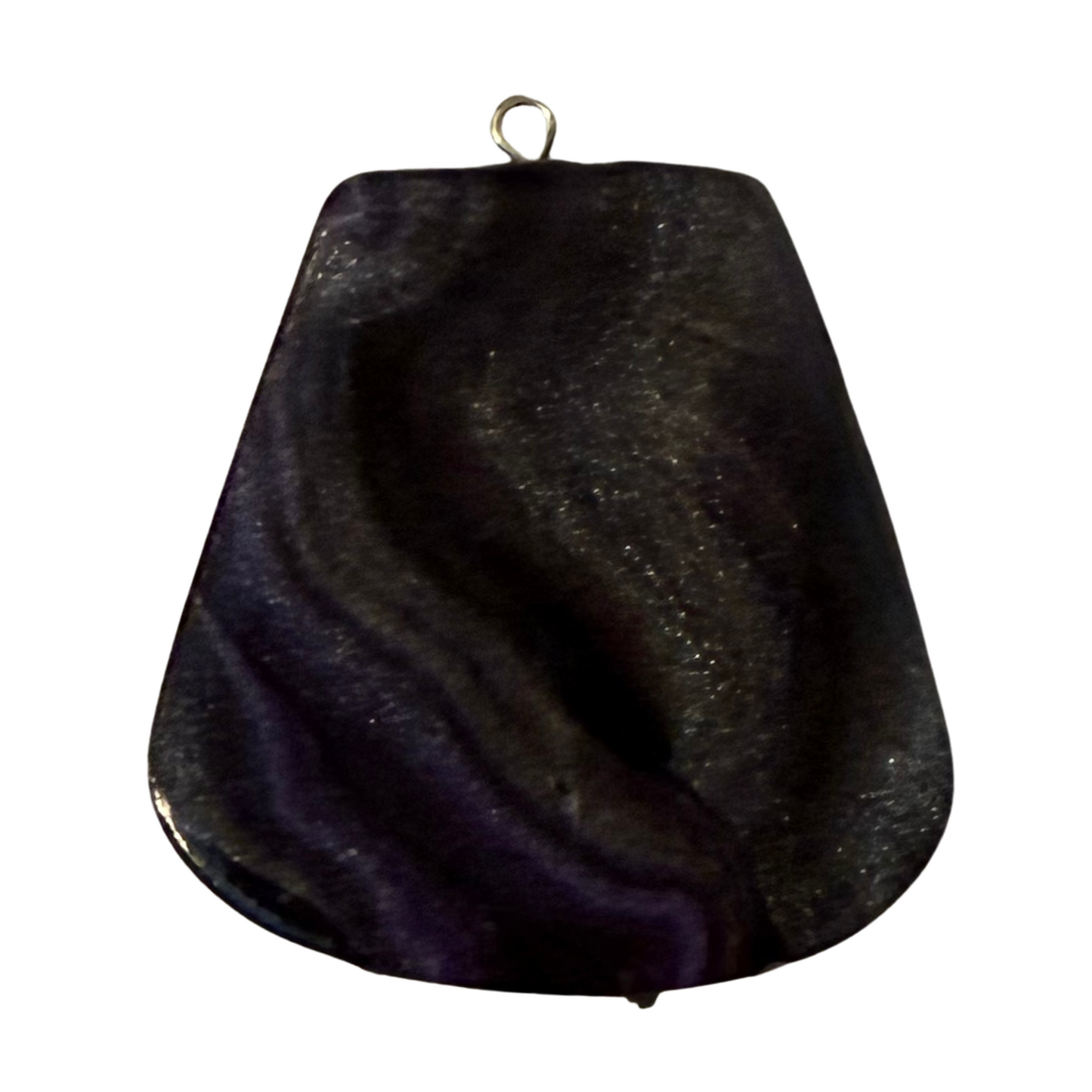 Black, Purple and Silver Charm