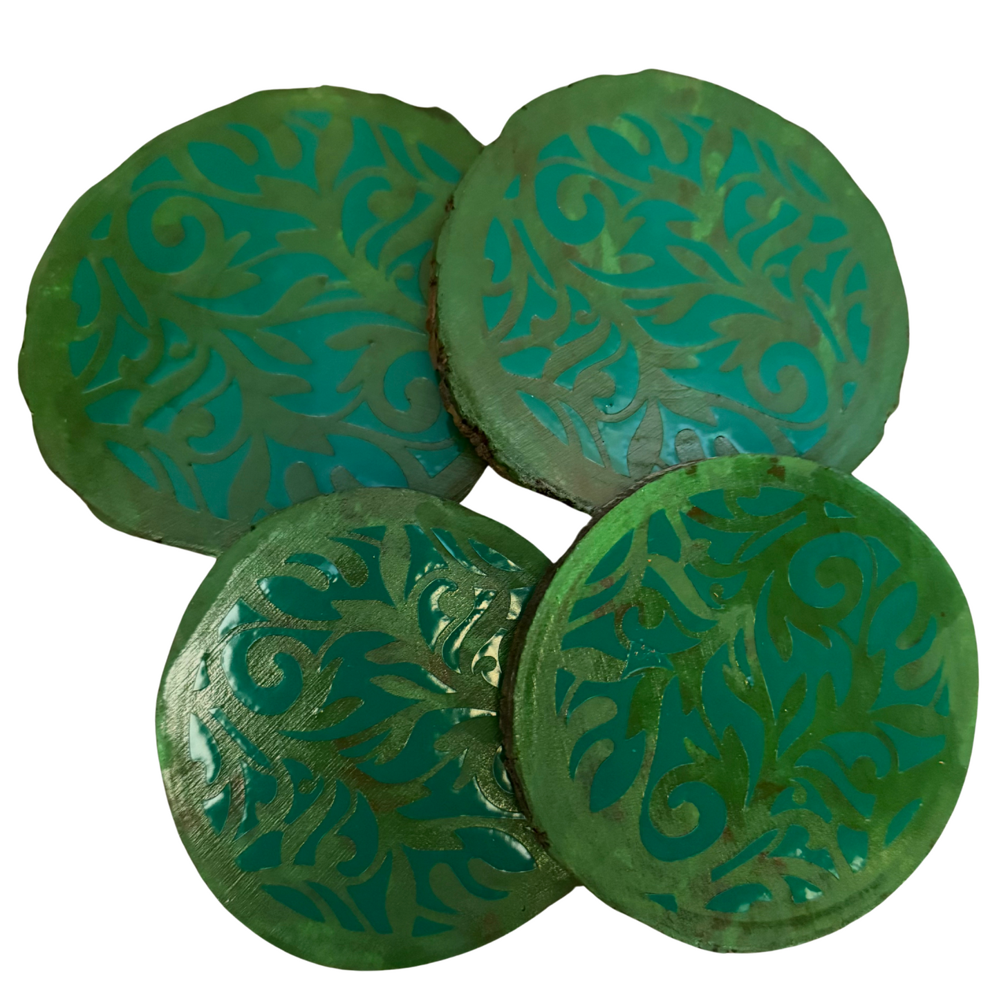 Wood Coasters Set of 4