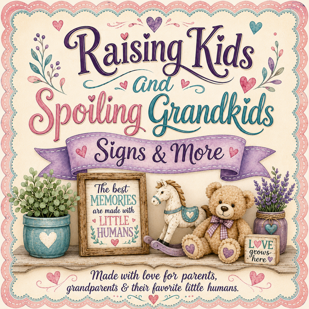 Raising Kids and Spoiling Grandkids