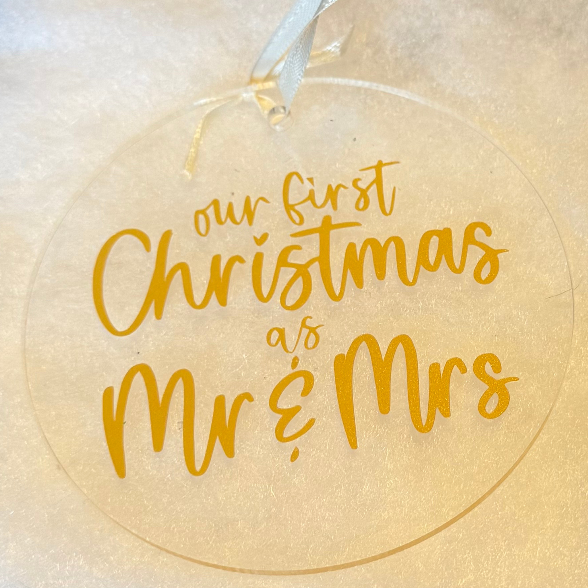 First Christmas Ornament