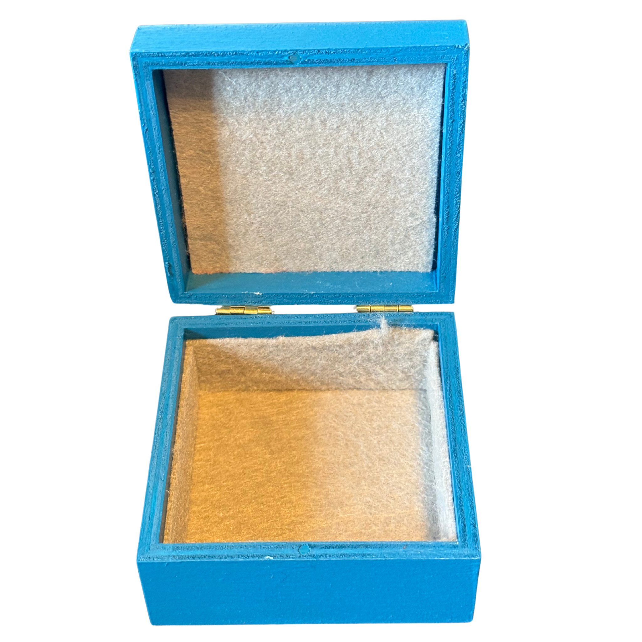 Blue and White Mandala Trinket Box