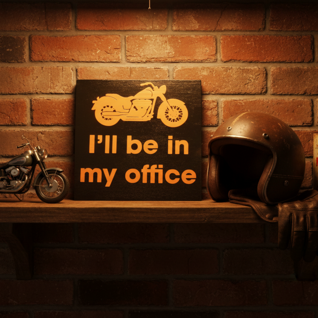 I’ll Be In My Office Sign