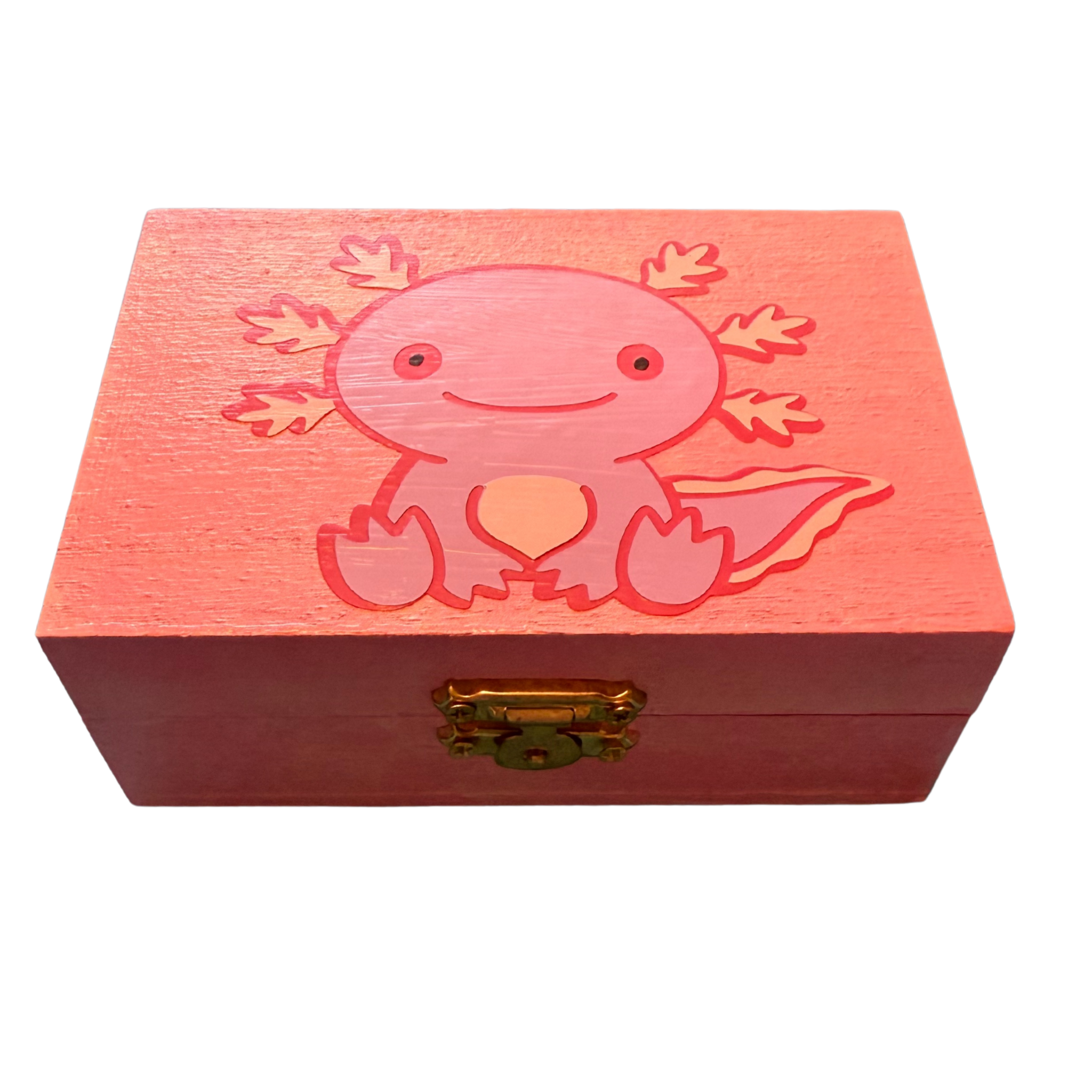 Axolotl Trinket Box