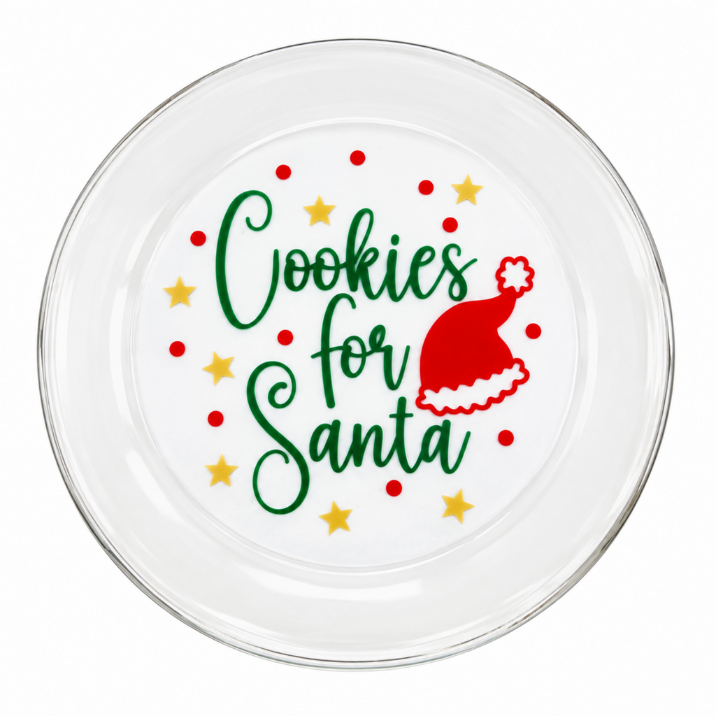 Cookies for Santa Plate