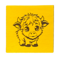 Cute Highland Cow Sign