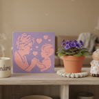 Grandma and Grandchild Sign