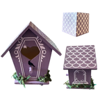 Mini Spooky Cottage Birdhouse