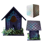 Mini Spooky Cottage Birdhouse