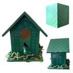 Mini Spooky Cottage Birdhouse