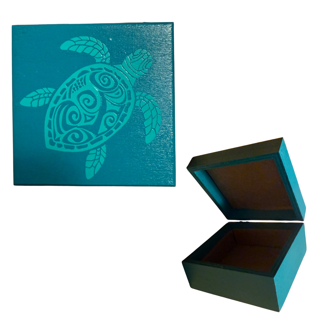 Sea Turtle Trinket Box