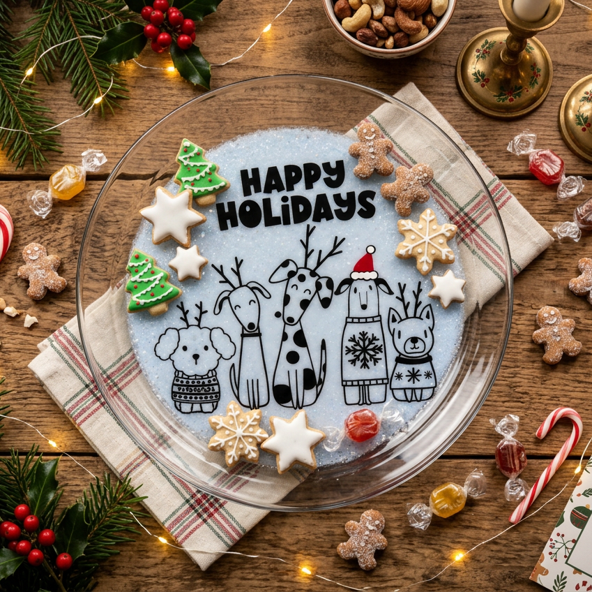 Holiday Treat Plate