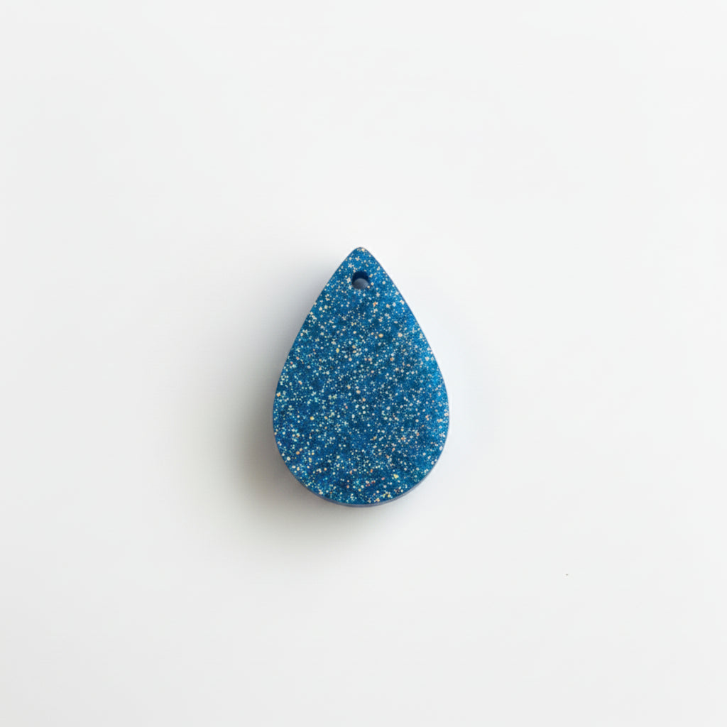 Teardrop Resin Charm