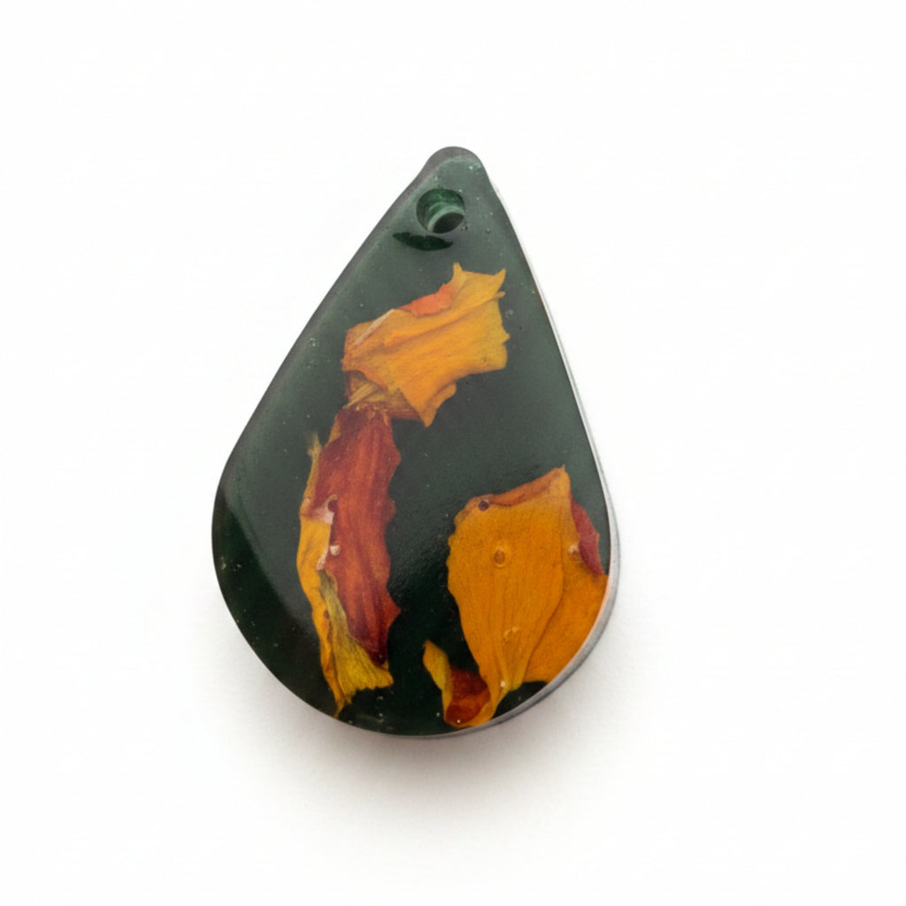 Teardrop Resin Charm