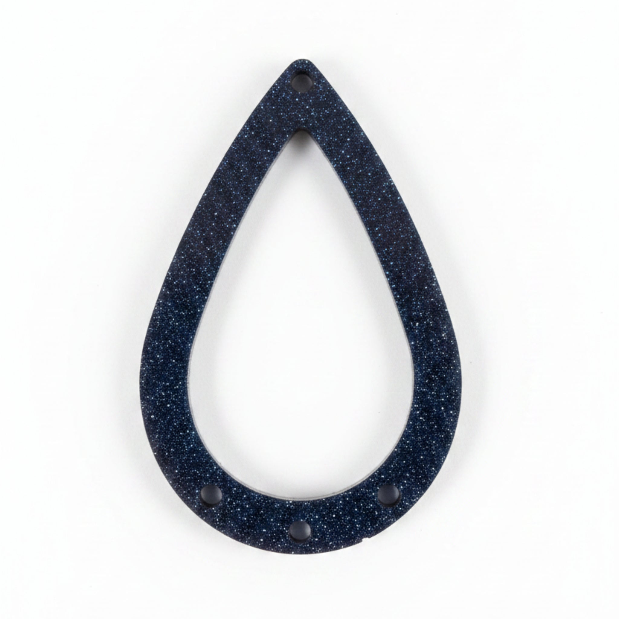 Teardrop Frame Resin Charm