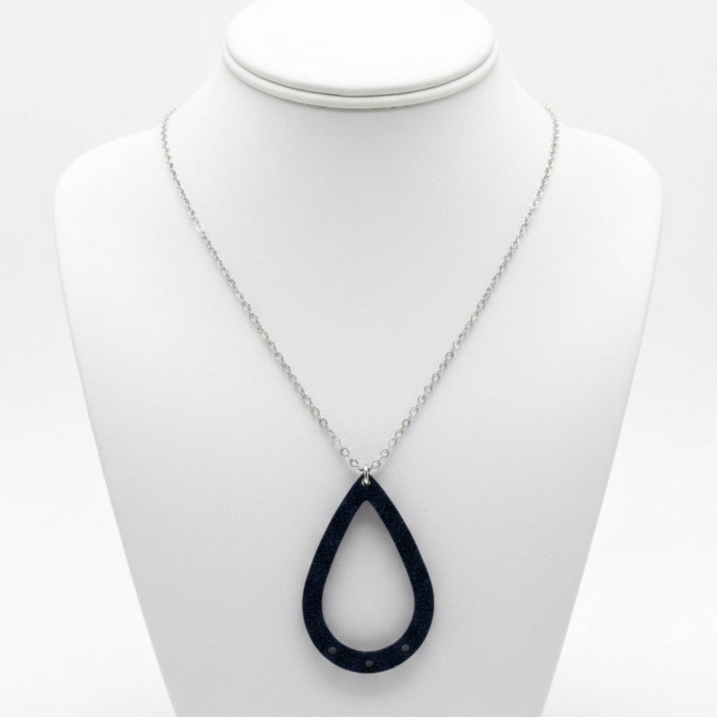 Teardrop Frame Resin Charm