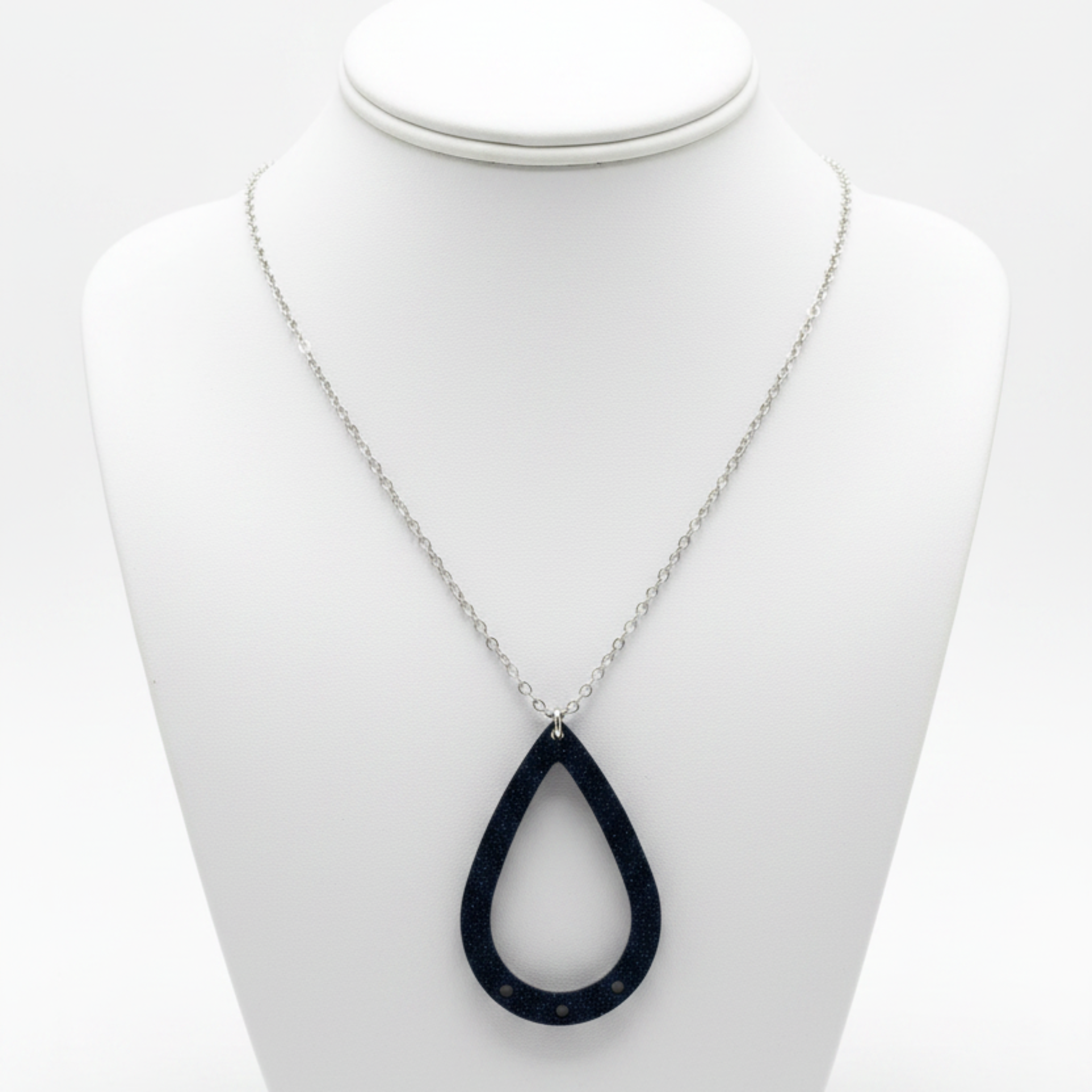 Teardrop Frame Resin Charm