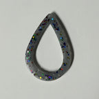 Teardrop Frame Resin Charm