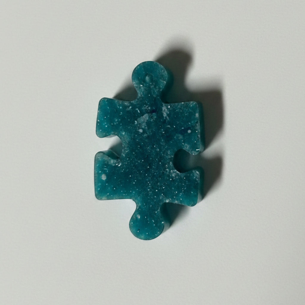 Puzzle Piece Resin Charm