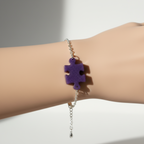 Puzzle Piece Resin Charm