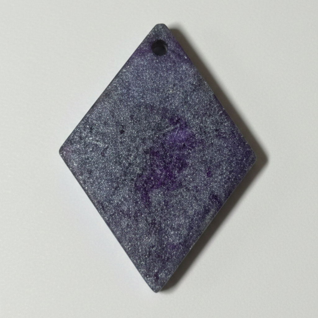 Diamond Shaped Resin Charm