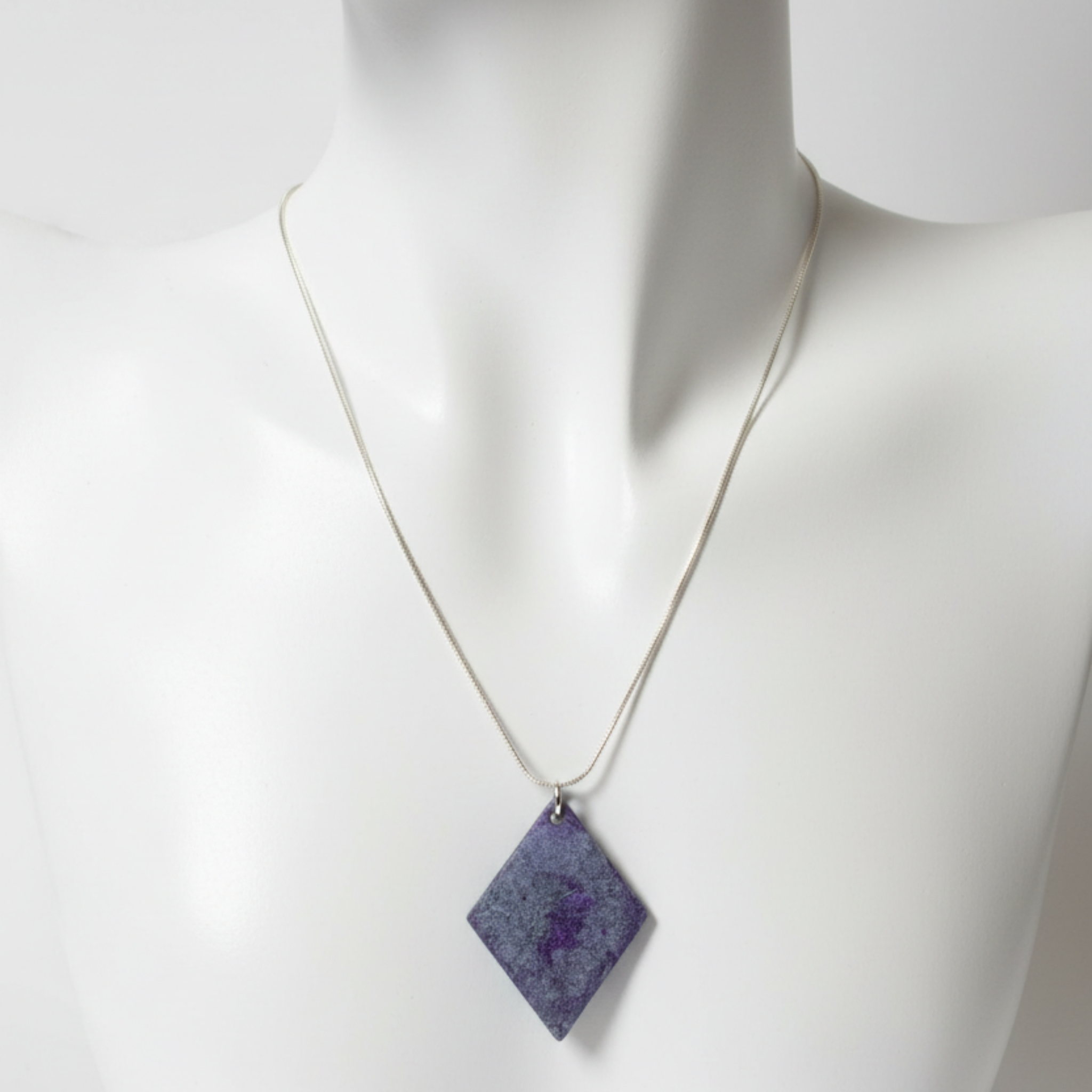 Diamond Shaped Resin Charm