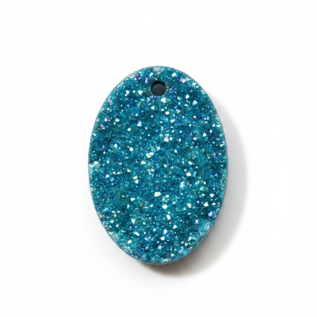 Oval Resin Charm