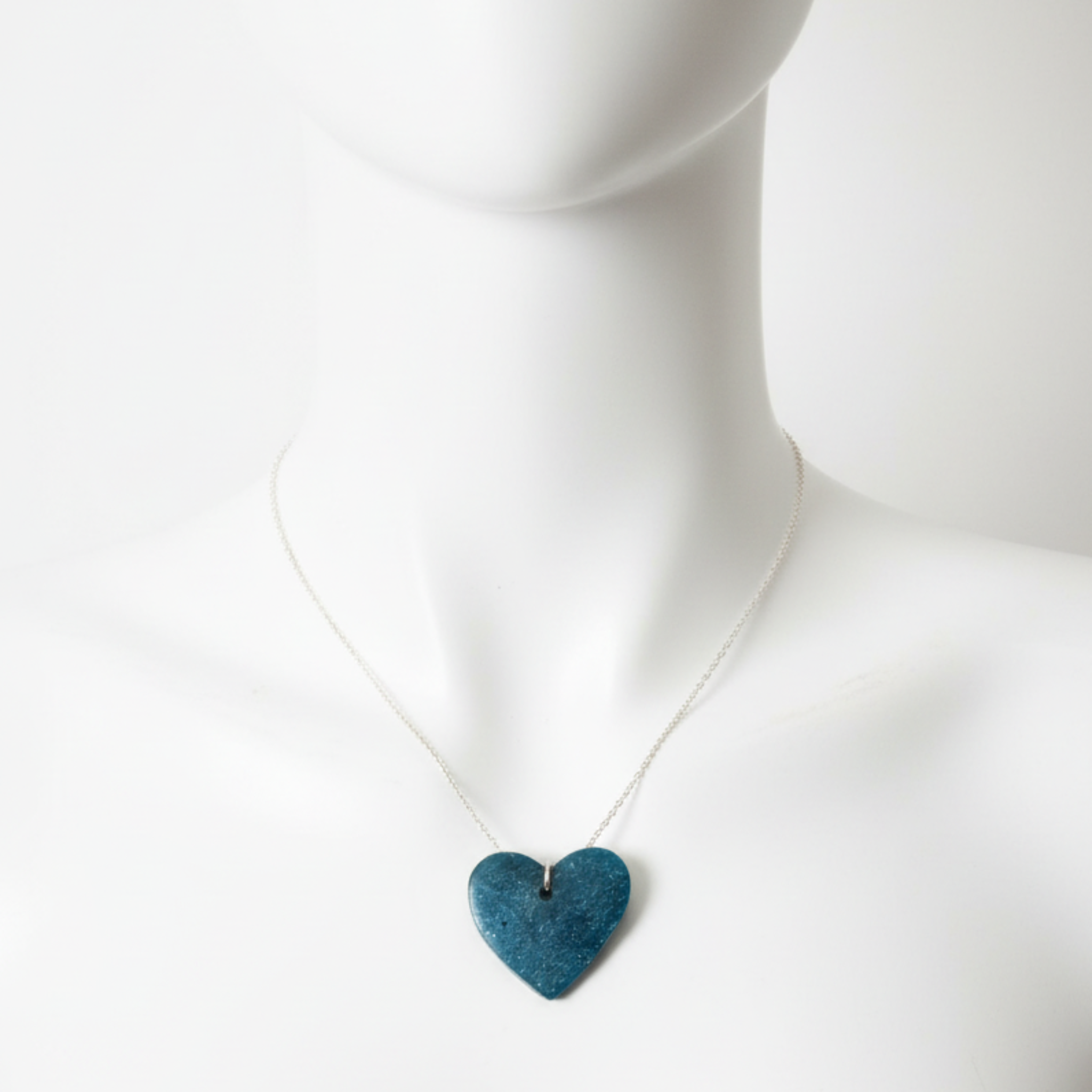 Heart Shaped Resin Charm