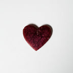 Heart Shaped Resin Charm