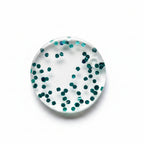 Small Round Resin Charm