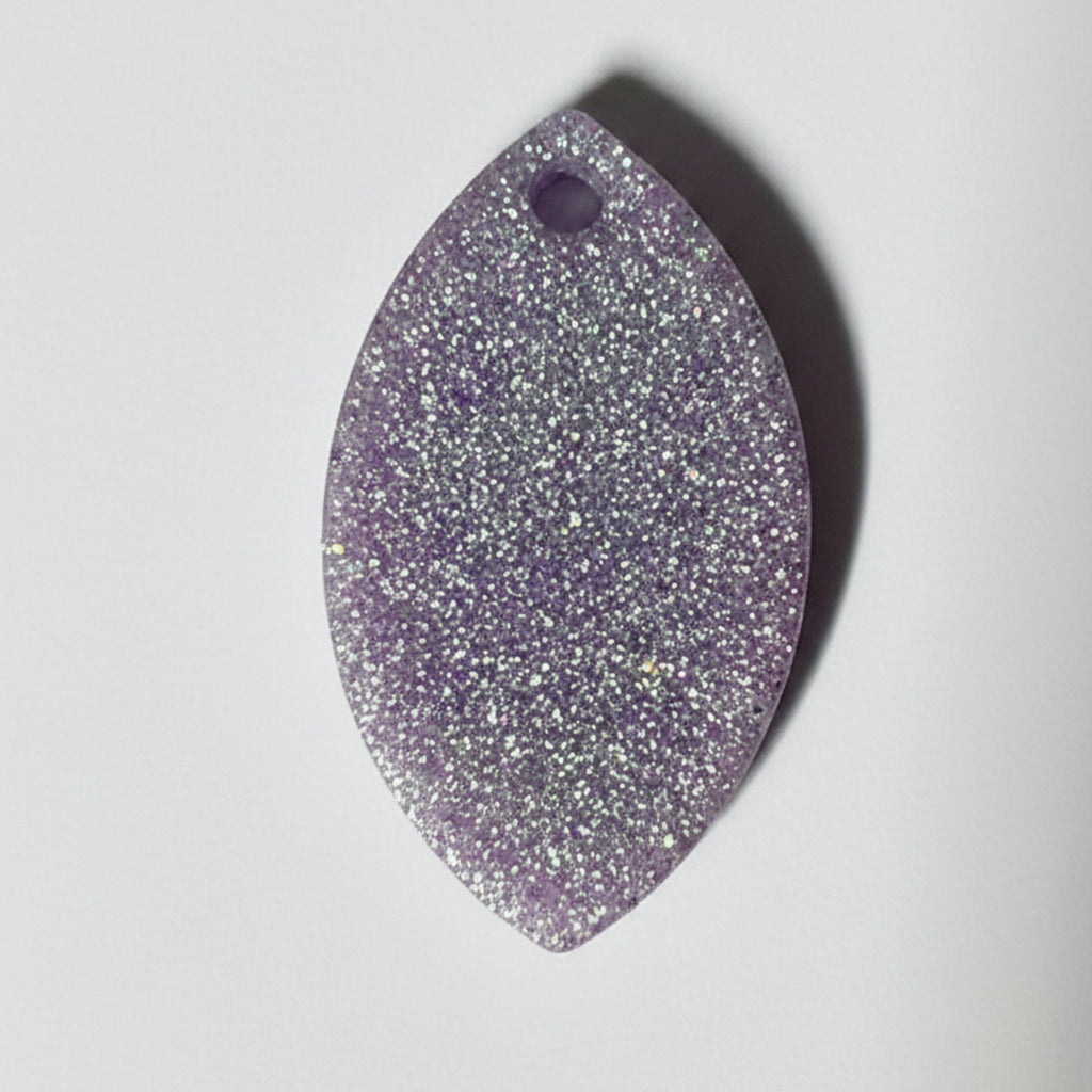 Marquise Resin Charm