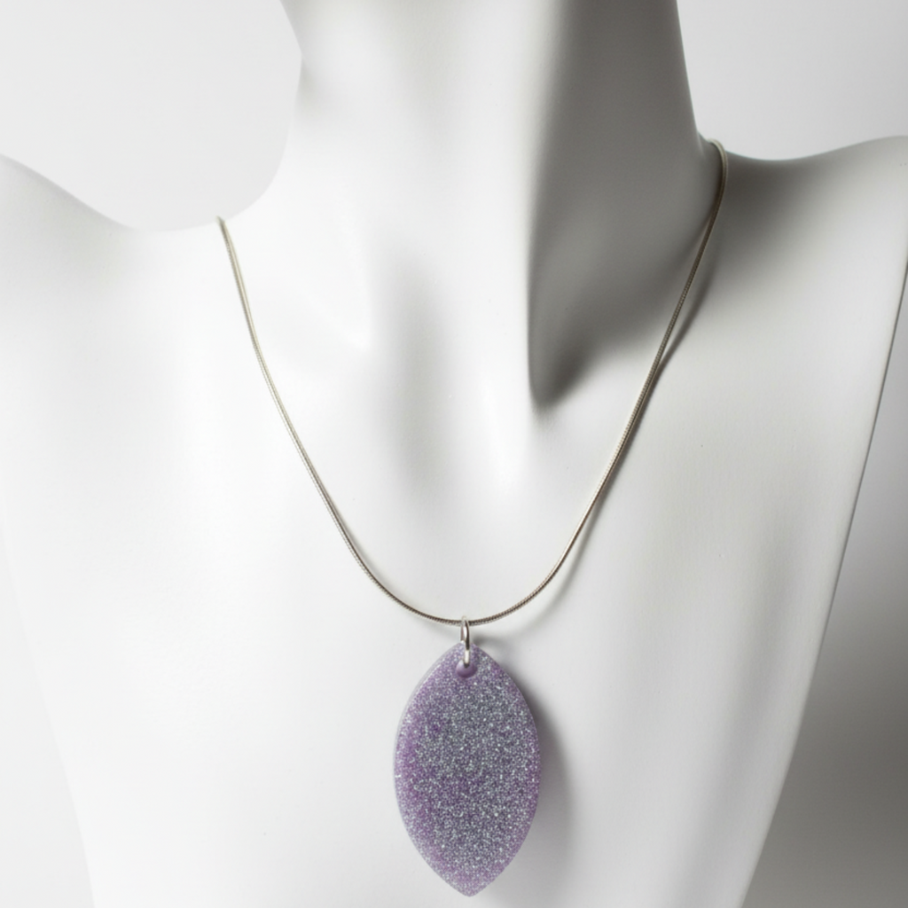 Marquise Resin Charm