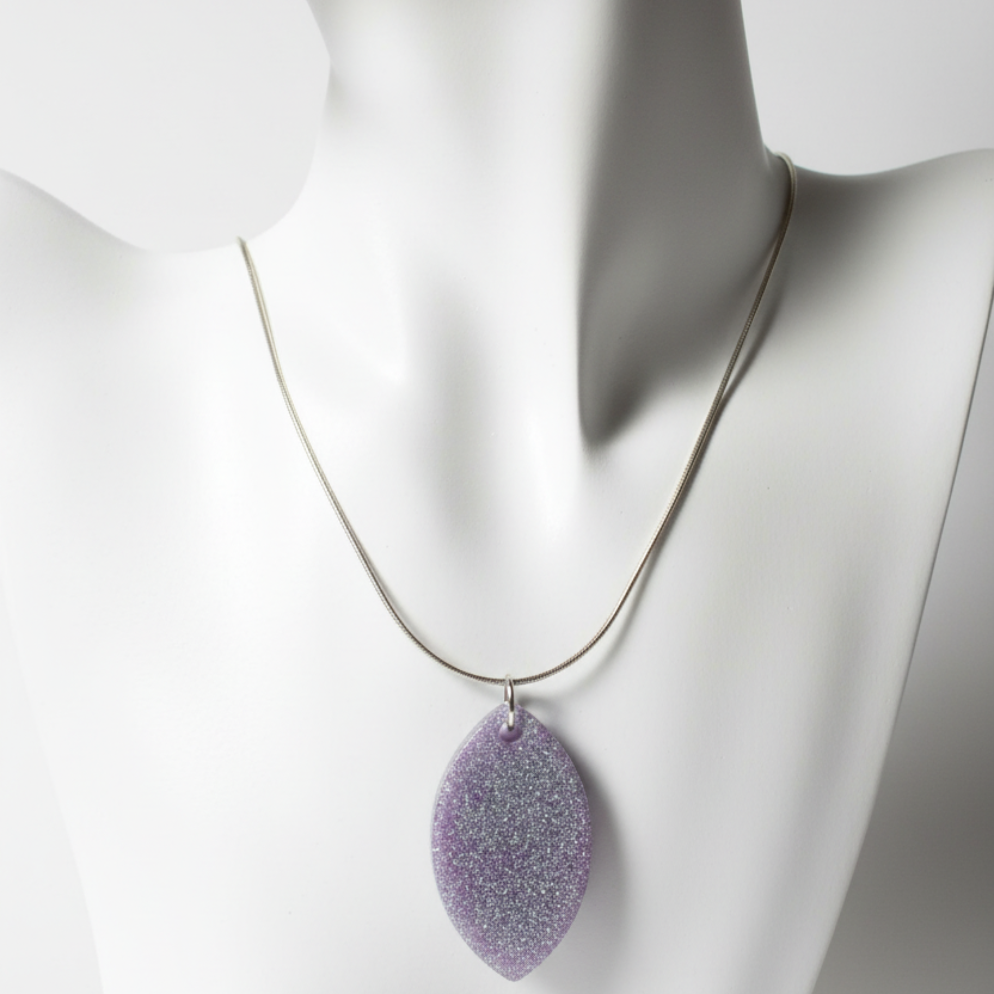 Marquise Resin Charm