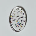 Thin Oval Charm