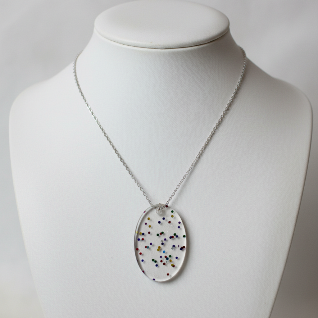 Thin Oval Charm