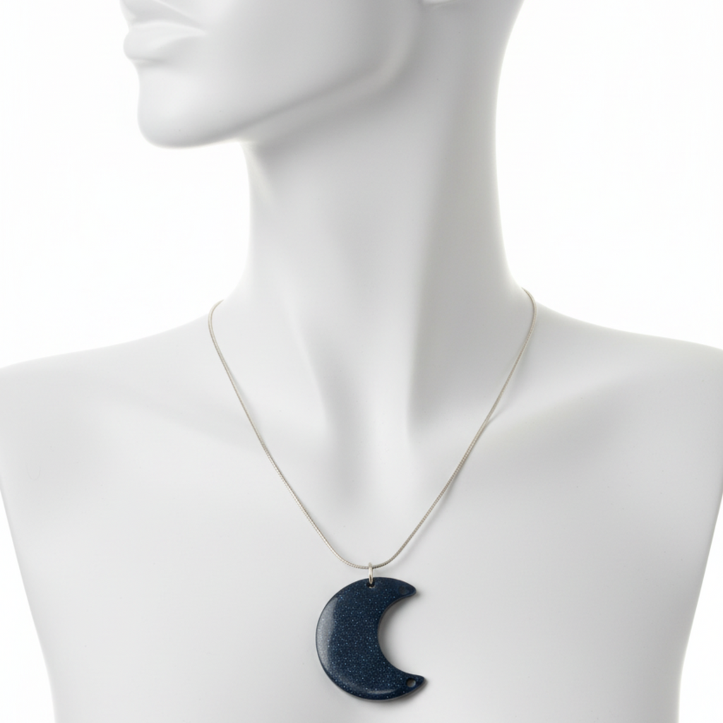 Resin Moon Charm