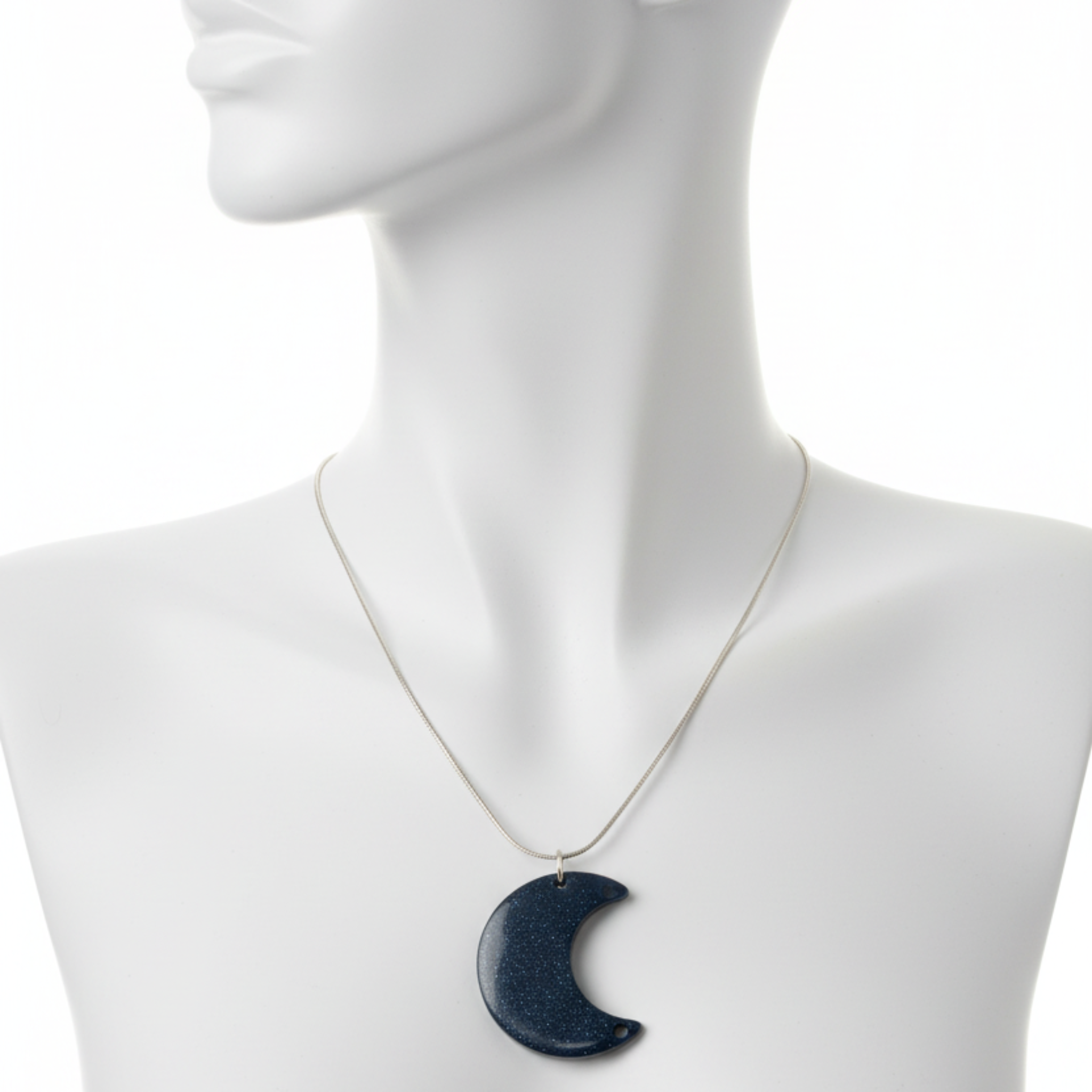 Resin Moon Charm