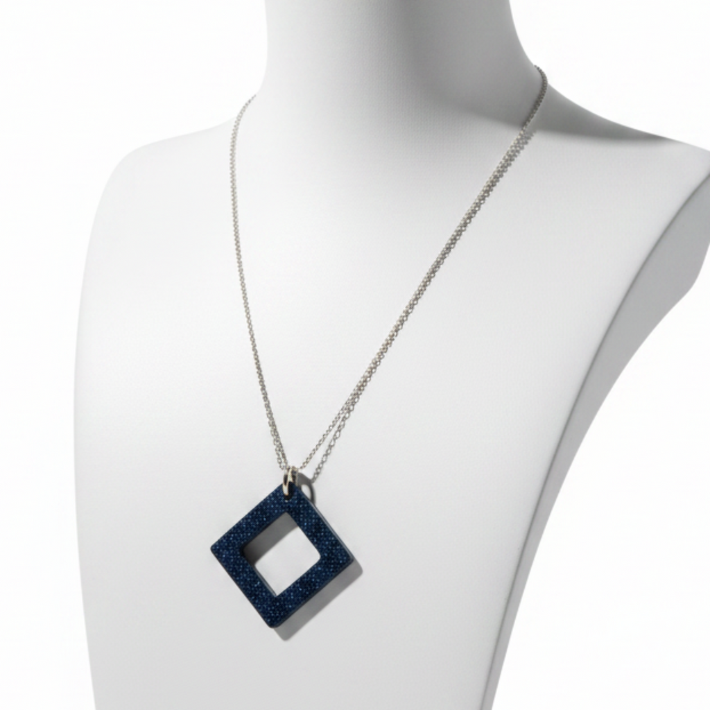 Square Resin Frame Charm