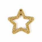 Resin Star Frame Charm