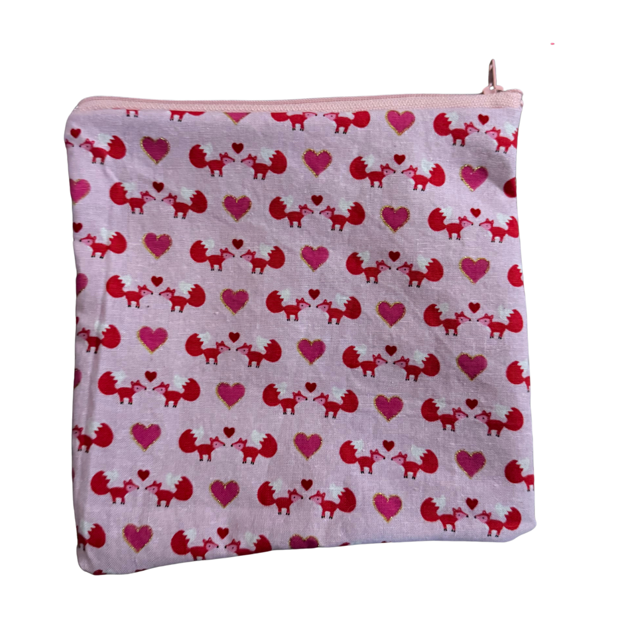 Foxy Love Zipper Pouch