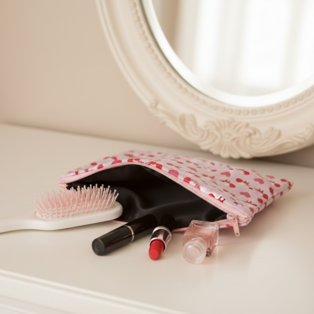 Foxy Love Zipper Pouch