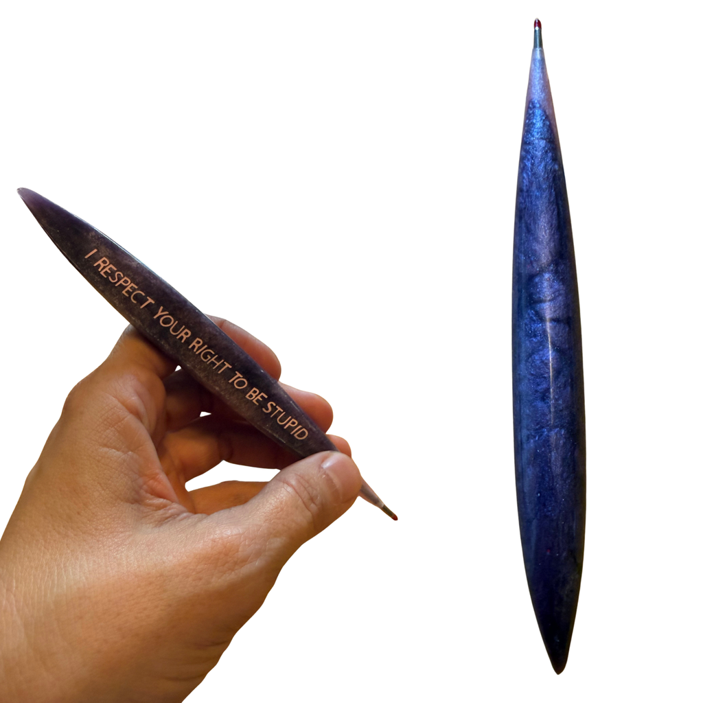 Resin Fusiform Pen