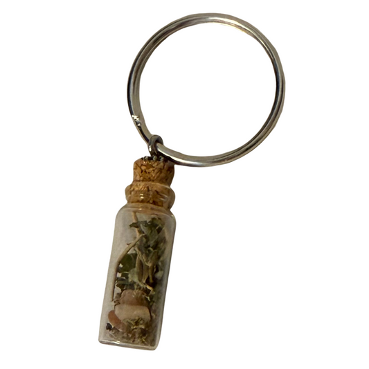Safe Travels Spell Key Chain