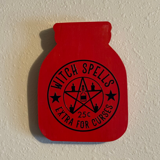 Witch Spells Sign