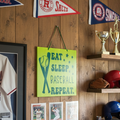 Eat Sleep Baseball Repeat Sign