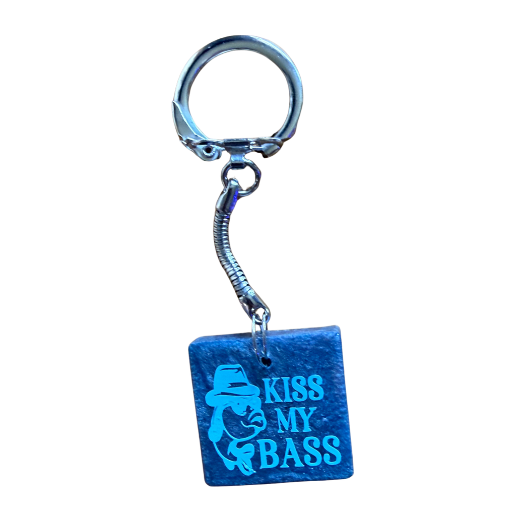 Square Resin Keychain