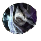 Black, Purple and Silver Jewelry Dish