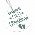 First Christmas Ornament