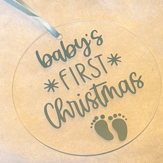 First Christmas Ornament