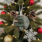 First Christmas Ornament