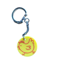 Small Round Resin Keychain